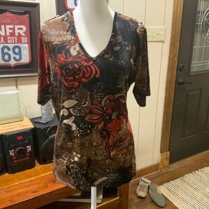 Chicos no anion blouse size 2 or a 10-12